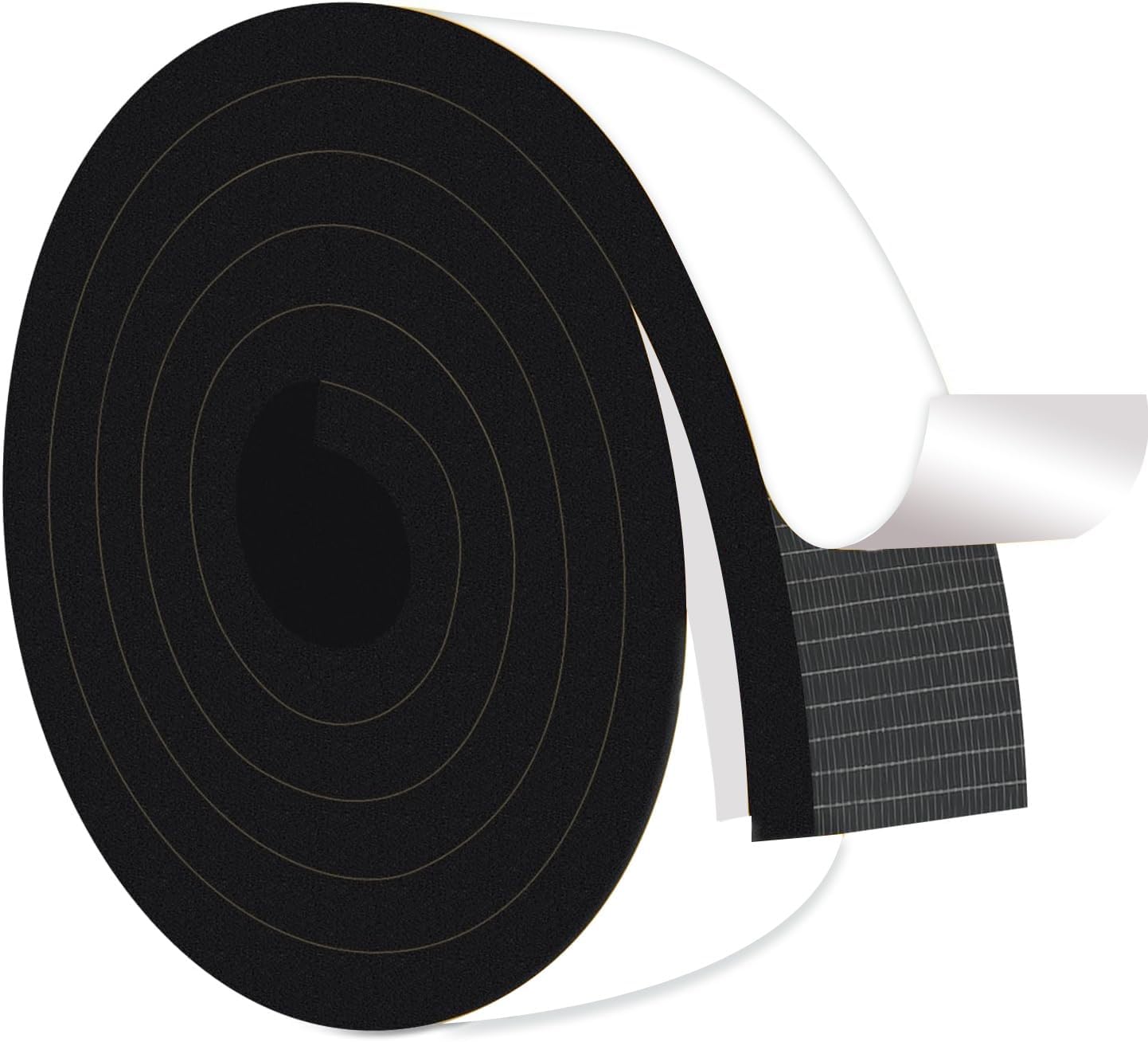 Upgraded Strong Adhesive Foam Weather Stripping Door Seal Insulation Tape for Insulating Door,Window, Air Conditioner Noise-Reduction Self Adhesive Sealing Weatherstrip (1 in x 1/2 in x 10 Ft) - Colors B