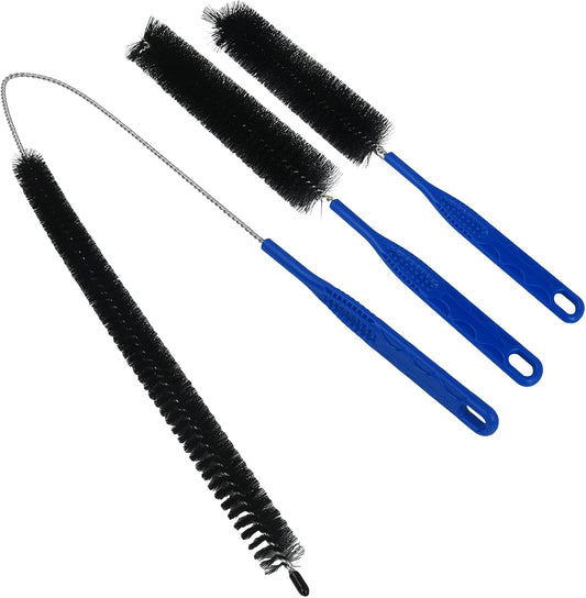 Drain Cleaner for Sink, Shower & Tub – Flexible Bendable Sewer Drain Brush, Long Pipe Hair Clog Remover