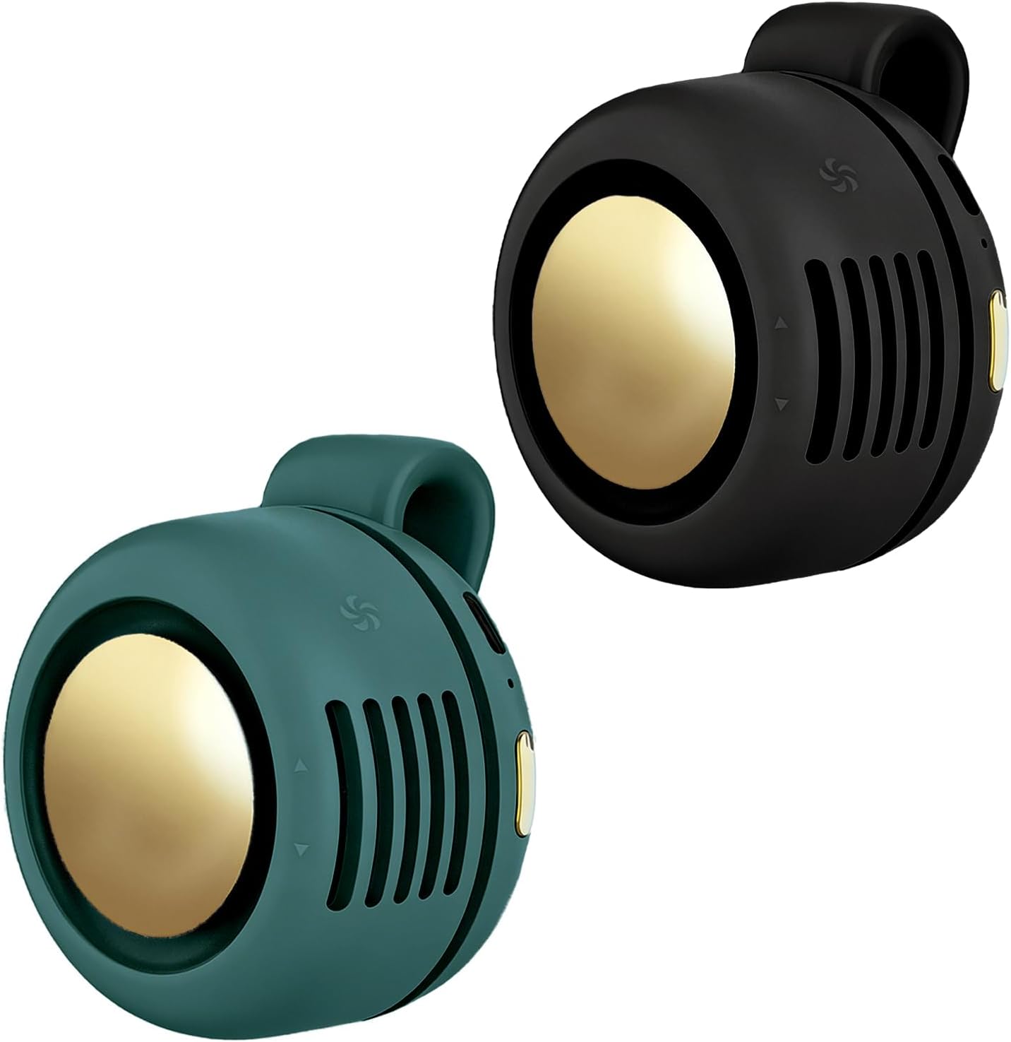 Portable Clip-On Fan, Mini USB Rechargeable 360° Rotatable Fan, Personal Fan 3-Speed Silent Mini Bladeless Fans