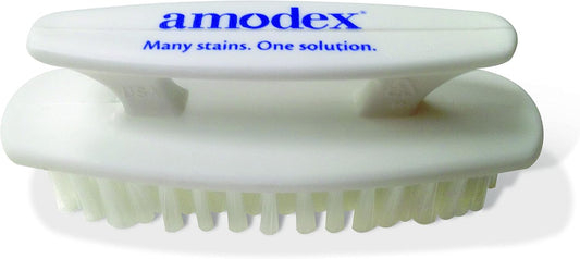 Amodex Laundry Brush for Stains on Clothes, Use with Amodex Stain Remover to Remove Ink, Sharpie, Makeup, and More, Soft Bristled Brush for Stain Removal Even on Delicate Fabrics and Skin