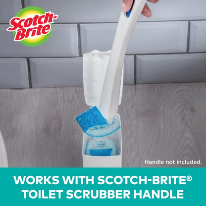 Scotch-Brite Disposable Toilet Scrubber Refills, 40 Refills | Removes Rust & Hard Water Stains, 10 refills per box, 4 Pack, 40 total scrubbers