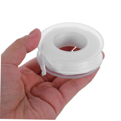 SHINEOFI 10 Rolls PTFE Thread Pipe Tape Waterproof Plumbers Sealant Tape for Kitchen Bathroom Leak Repair 20m X 15mm Thickened for Plumbing Maintenance