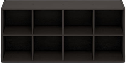 Furinno FANO Shoe Rack, 24-Inch Width 2-Tier Shoe Organizer, Stackable Shoes Storage, 11.7 x 24.2 x 11.7, for Closet Entryway, Office, Garage, Amber Pine