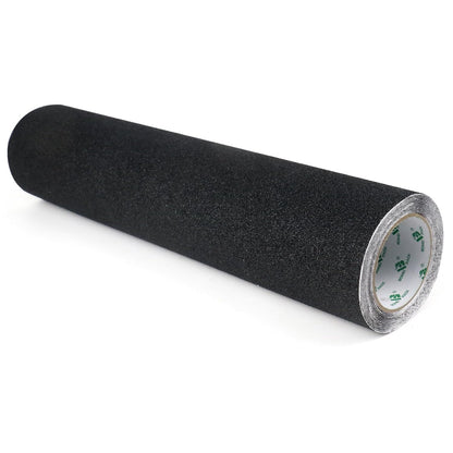 BOMEI PACK Black Anti Slip Tape, 4 Inch x 33 Foot Non-Slip Traction Grip Tape for Stairs, Waterproof Stair Treads Grip Non Slip, Non Skid Tape for Steps, Outdoor Black Grip Tape