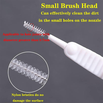ELANE 30 Pcs Shower Head Cleaning Brush,Gap Hole Anti-Clogging Cleaning Brush,Tiny Crevice Brush for Shower Head Cleaner