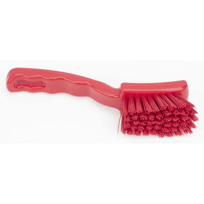 SPARTA 41395EC09 Plastic Scrub Brush, Detail Brush, Kitchen Brush With Hanging Hole For Cleaning, 7 Inches, Green