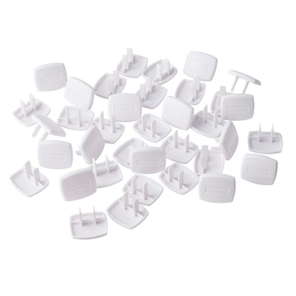 Toddleroo by North States - Plug Protectors for Baby Proofing Outlets: Child Proof Outlet Covers - 36 Pack - Soft White