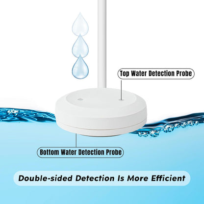 Smart Overflow Detection Sensor | Water Overflow Alarm with Real-Time Alerts for Home, Office & Basement Protection
