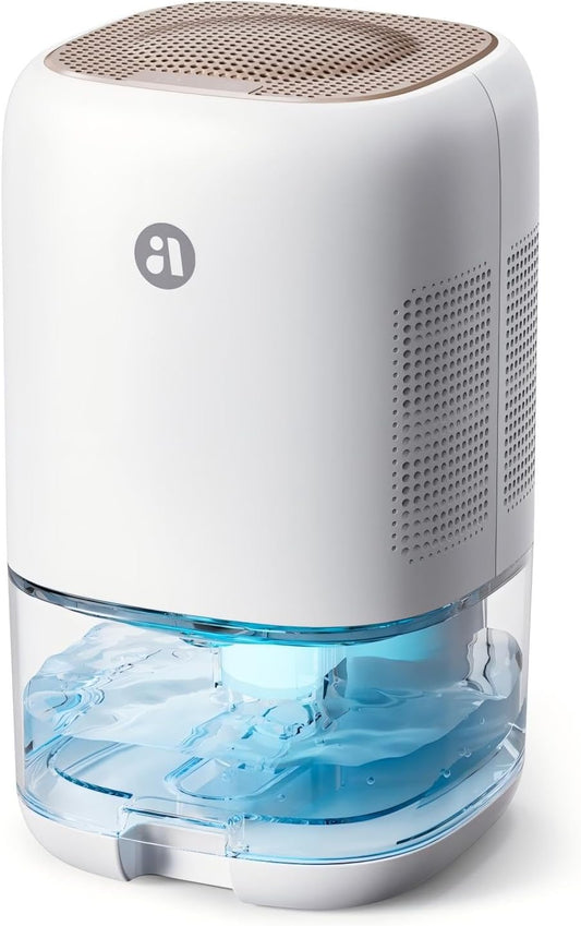Dehumidifier, 35 OZ Small Dehumidifiers for Bedroom for Home, Quiet with Auto Shut Off, Dehumidifiers for Bedroom (280 sq. ft), Bathroom, RV, Closet, Grey