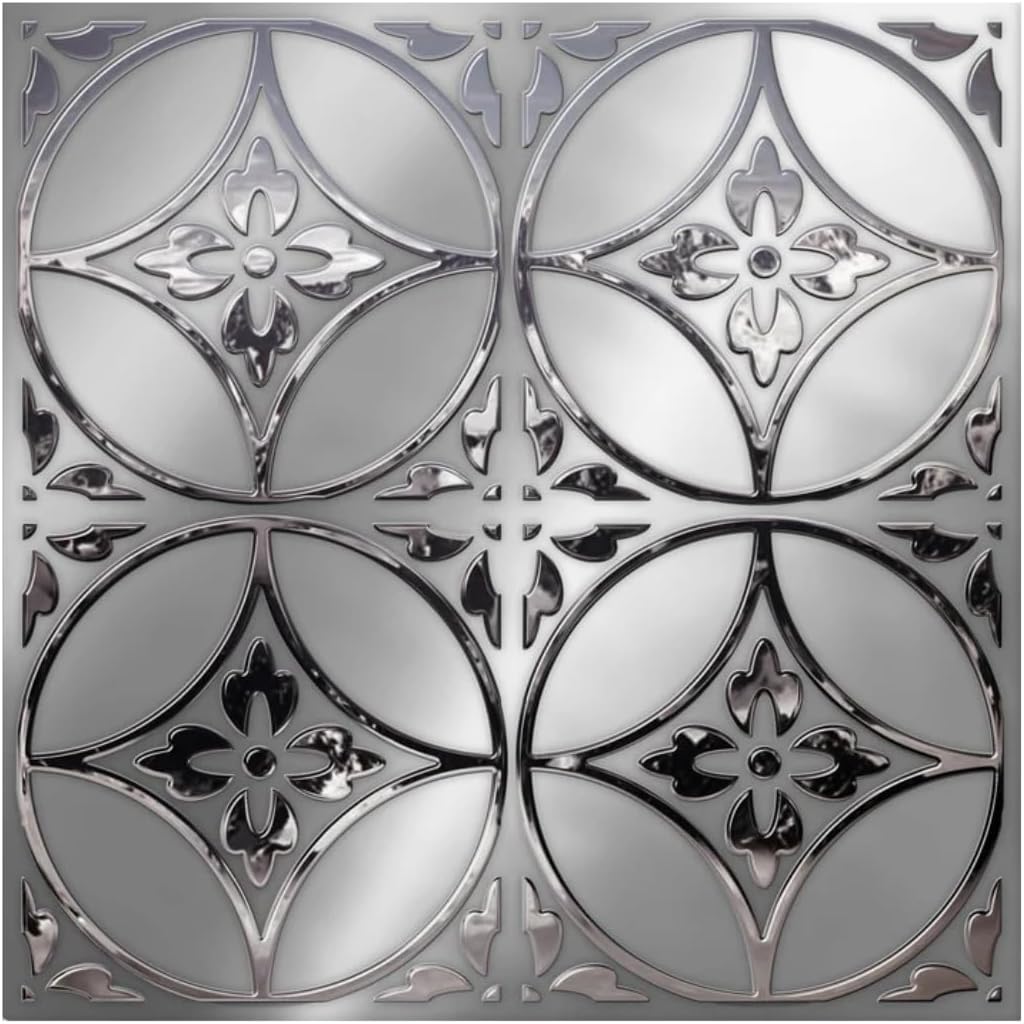 Main Street – 24-Pack of 8 x8 Peel and Stick Backsplash Wallpaper Tiles – Removable Self Adhesive Wall Tile for Kitchen, Renter-Friendly for Your Home and DIY Projects (Patina Copper)