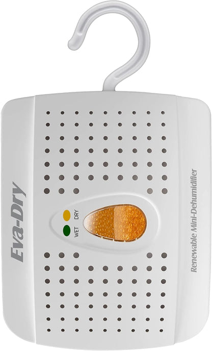 Eva-Dry Wireless Mini Dehumidifier, White (E-333)