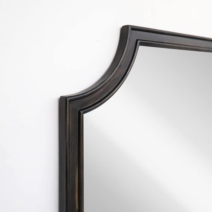 WallBeyond Full Length Mirror Wall Mounted 65"x22", Rustic Wooden Frame Floor Mirror, Large Full Body Mirror for Bedroom, Leaning or Hanging Against Wall, Natural