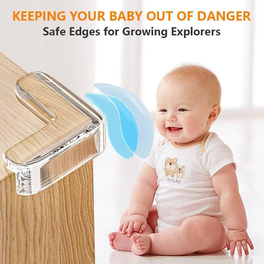 10 Pack Corner Protector Baby,Table Corner Covers Baby Safety | Furniture Corner & Edge Safety Bumpers Covers Cushion, Baby Proof Bumper,Clear Corner Protectors