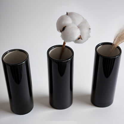 Modern Small Flower Vases 8 Pack - Ceramic, White