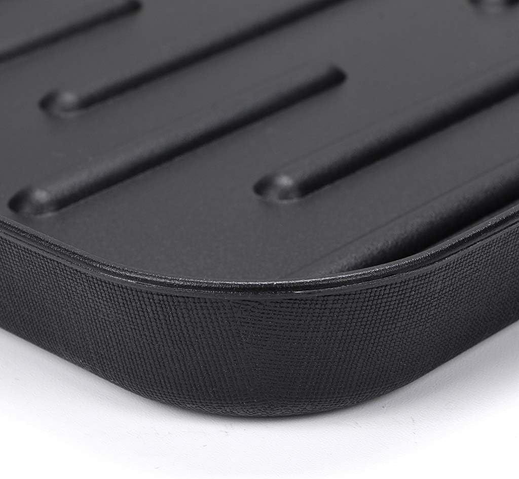 OwnMy Black Boot Tray Mat, Multi-Purpose Shoe Tray Mat for Plants Pet Food Dog Water Bowls Cat Litter Box, Boot and Shoes Drying Mat for Indoor and Outdoor