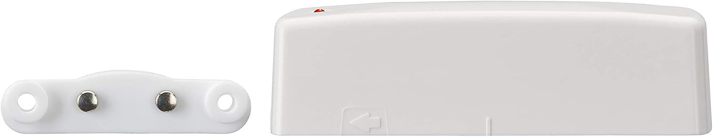 Ecolink FLF-ZWAVE5-ECO Z-Wave Plus Flood/Freeze Sensor, White, Smart Home | White Z-Wave Plus sensor detects flood/freeze conditions; verify hub compatibility, placement and automation setup needs.