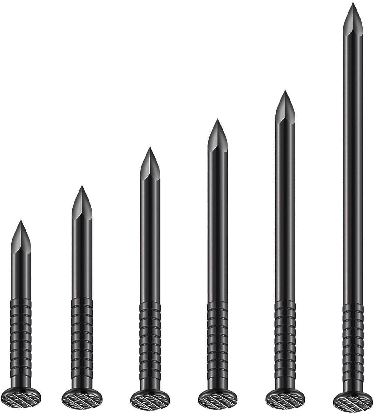 Wensilon 430pcs Stainless Steel 304 Nails Kit, Hanging Nails Kit, Wall Nails Kit, Dowels Kit, Long Nails Kit