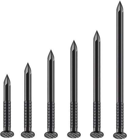 Wensilon 430pcs Stainless Steel 304 Nails Kit, Hanging Nails Kit, Wall Nails Kit, Dowels Kit, Long Nails Kit
