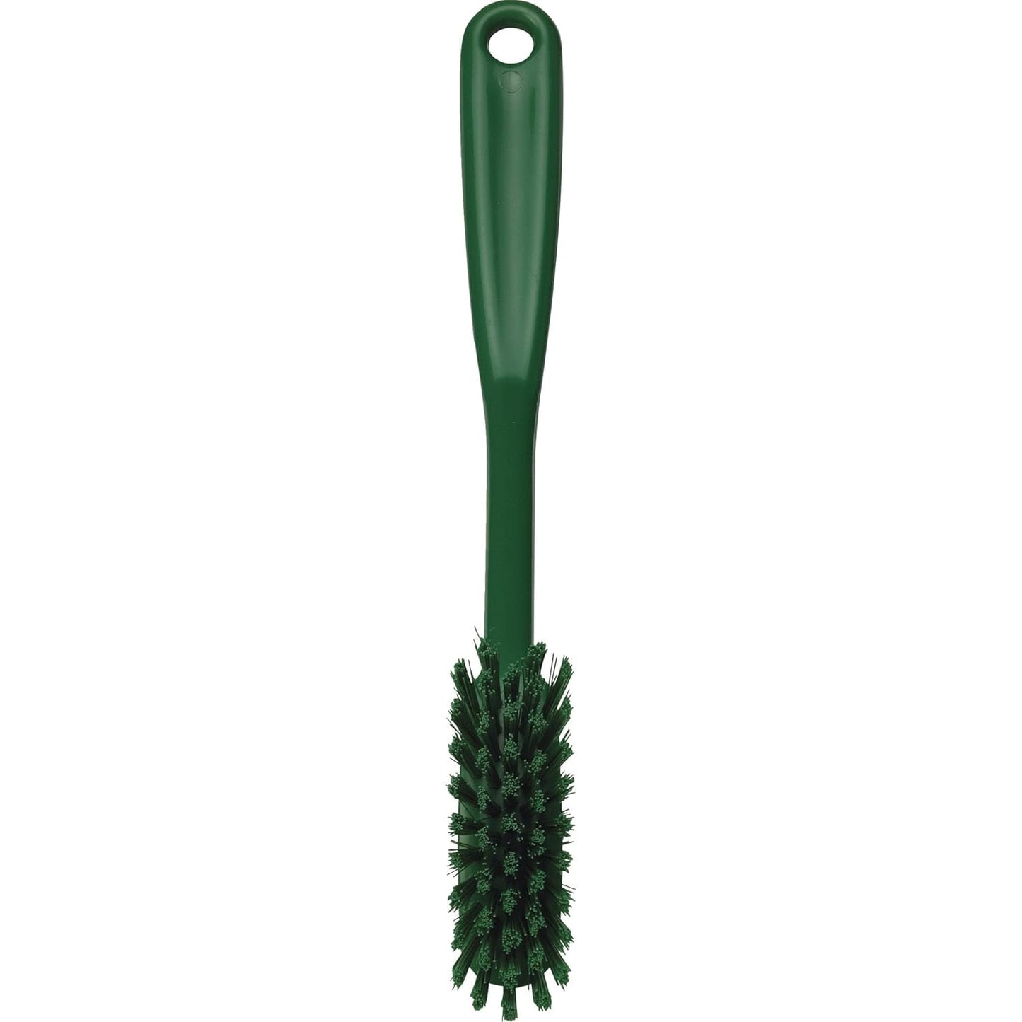 Vikan - Fine Dish Brush - Heavy-Duty, Narrow, Slip-Resistant Cleaning Brush, Polypropylene, Polyester Bristle, 11 Inch, Red, (42874)