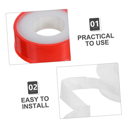 OSALADI 10 Rolls PTFE Plumbers Thread Tape 20m X 15mm Thickened Waterproof Pipe Leak Sealing Tape for Kitchen Bathroom Plumbing Leak Repair