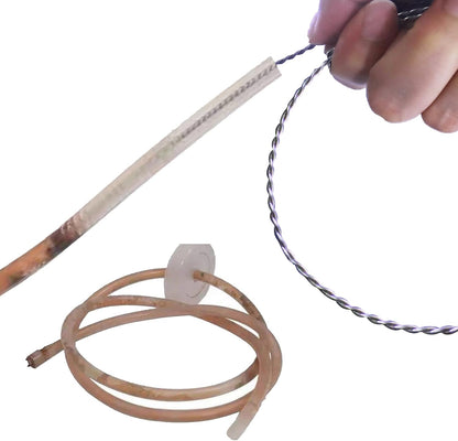 Flexible Drain Brush-Extra Long Pipe Inner Nylon Cleaner Tool for Cleaning Plumbing/Refrigerator/Sink Tube 150cm/59inch (2 PCS)