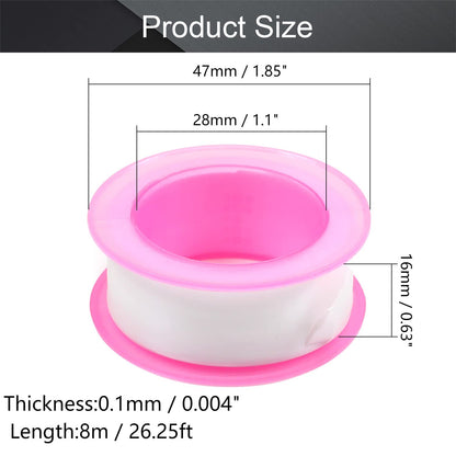 Othmro 2Pcs PTFE Industrial Sealant Tape 0.78inch Width, 7.87mil Thick, 787inch Length Plumbing Tape Pipe Tape PTFE Pipe Sealant Tape Industrial Thread Sealants Teflon Tape for Plumbers