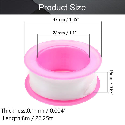Othmro 2Pcs PTFE Industrial Sealant Tape 0.78inch Width, 7.87mil Thick, 787inch Length Plumbing Tape Pipe Tape PTFE Pipe Sealant Tape Industrial Thread Sealants Teflon Tape for Plumbers
