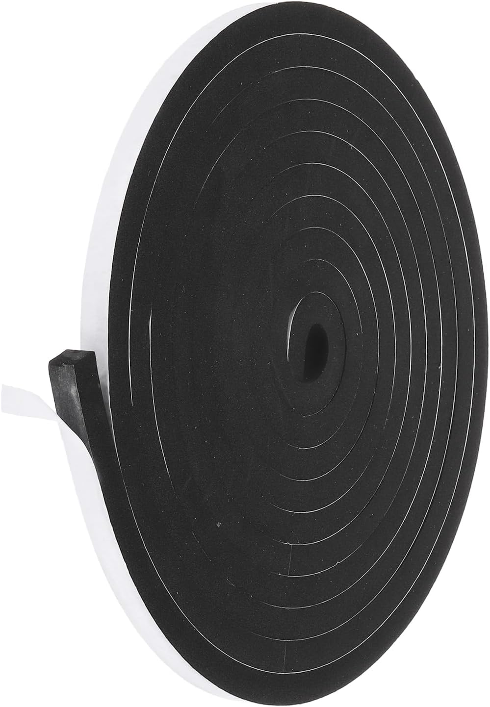 PATIKIL Weather Stripping Door Seal Strip, 3/8 Inch x 1/4 Inch x 32 Ft Self Adhesive Soundproof High Density Foam Tape Insulation for Door Window Air Conditioning, White - Colors B