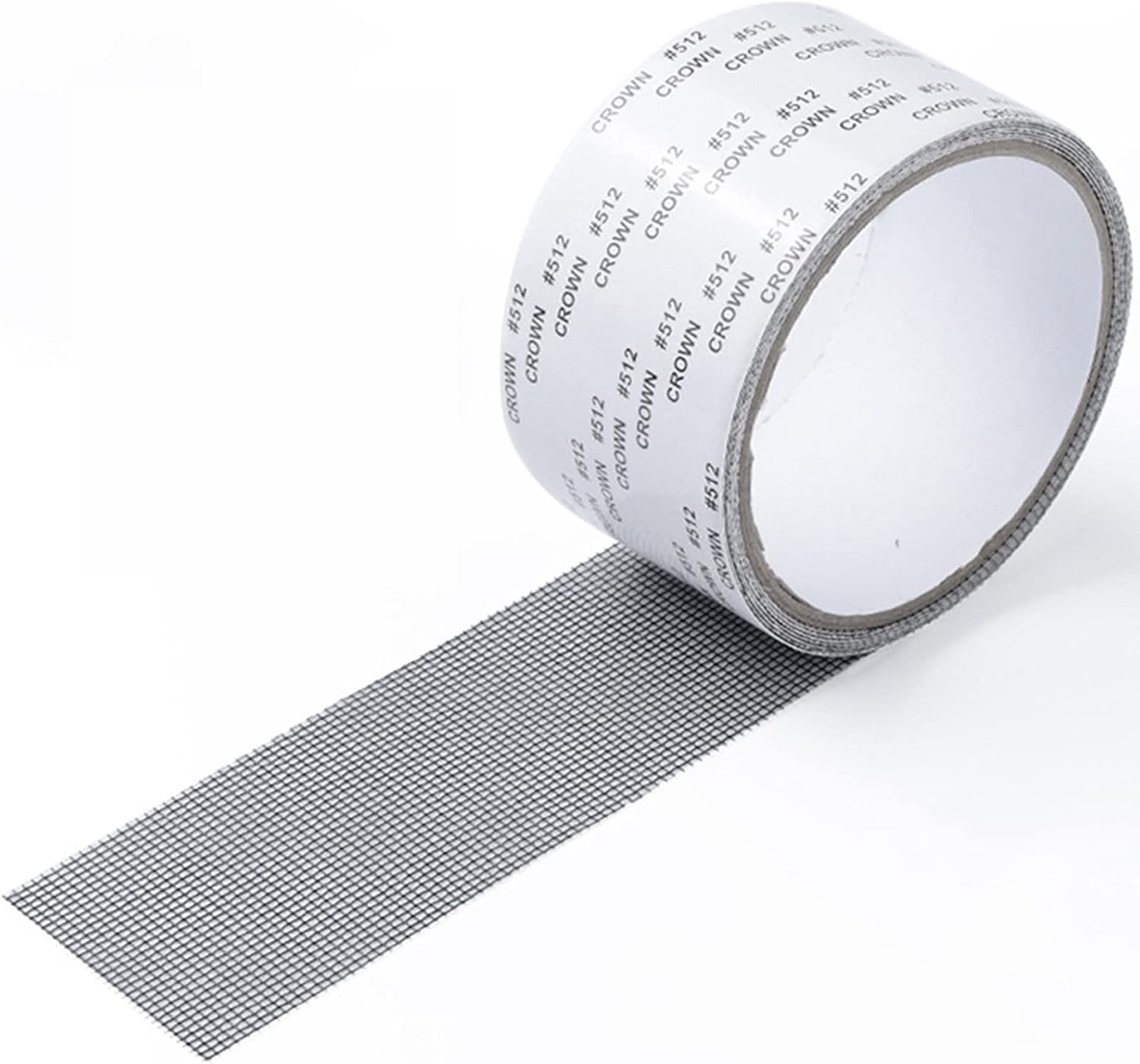 Window Screen Repair Kit, 2inch X 6.5ft Screen Patch Repair Kit, Window Door Mosquito Net Mesh Broken Holes Repair(Black)