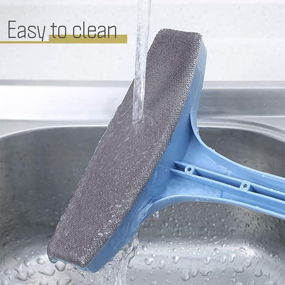 2 in 1 Mesh Cleaner Brush, Double Sided Wet & Dry Dual Purpose Window Screen Cleaning Brush, 2 in 1 Multifunctional Screen Brush, Extendable 2 in 1 Mesh Cleaning Brush (2Pcs-F)