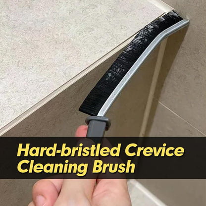 Hard Bristle Crevice Cleaning Brush, Small Cleaning Brushes, Grout Cleaner Brush, Toilet Brush, Scrub Brush for Shower Tile, Skinny Gap Cleaning Tools for Household Use, Bathroom, Kitchen