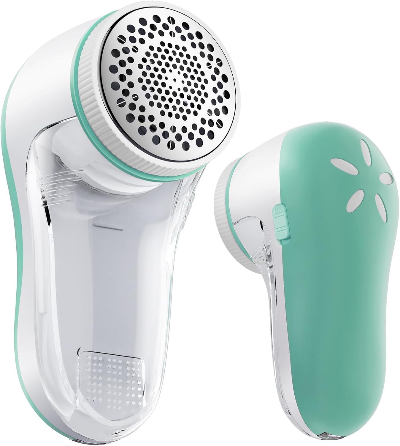 POPCHOSE Fabric Shaver, Lint Shaver for Clothing, Electric Lint Remover with 6-Leaf Blades, Sweater Defuzzer, Clothes Shaver for Couch, Furniture, Blanket, Remove Pilling, USB Rechargeable