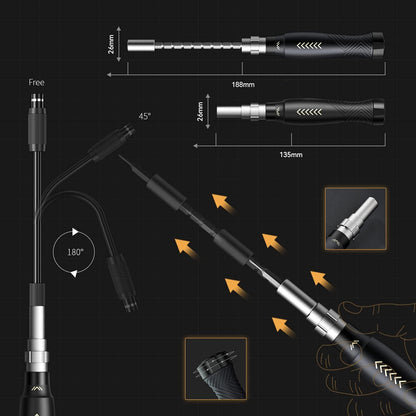 Precision Ratchet Screwdriver Set, JAKEMY 69 in 1 Household Screwdriver Home Repair Tool Kit, Disassemble Magnetic Rotating Ratchet Screwdriver Kit for Furniture/Car/Computer/Electronics Maintenance