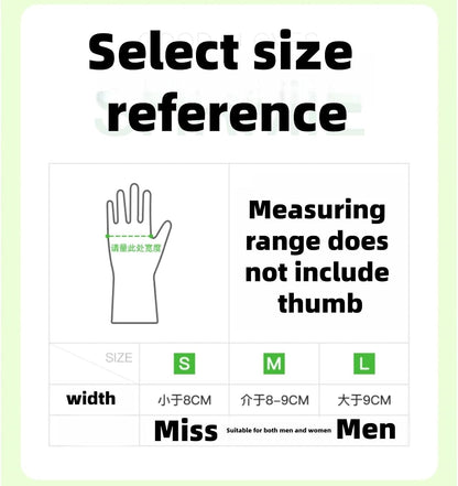 18inch Household Cleaning Rubber Kitchen Waterproof Long Gloves,Reusable Durable Anti Slip Work Latex Gloves