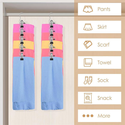 20 Pack Clothes Haning Clips with Hooks, Multi Function Clip Hooks, Laundry Hanging Hooks Clips, Closet Hangers, Boot Clips, Sock Clips, Hat Clips, Glove Clips, Trouser Clips, Towel Pins