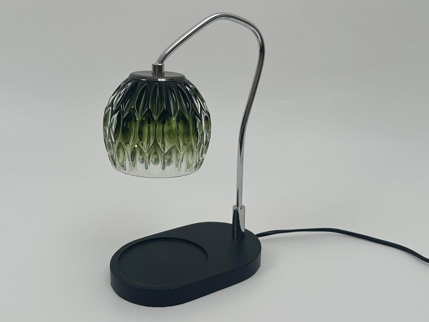 Candle Warmer Lamp with Timer & 4-Level Dimmer, Electric Wax Warmer for Jar Candles, Black Home Decor with 2 Bulbs, Gift for Women, Men, Housewarming