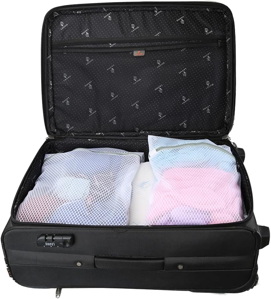 Vivifying Extra Large Mesh Laundry Bag, 2 Pack XXL Oversize Honeycomb Mesh Wash Bags for Washing Machine, Coats, Stuffed Toys, Blanket, Bedding, Sweater, Delicates Clothes (27 x 35 Inches)