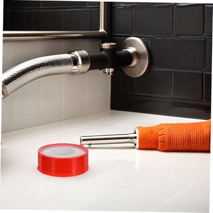 Hemobllo 10 Rolls PTFE Pipe Leak Sealing Tape Thickened Thread Seal Tape Waterproof Leak Repair for Plumbing Bathroom Garden Kitchen Pipes 20m
