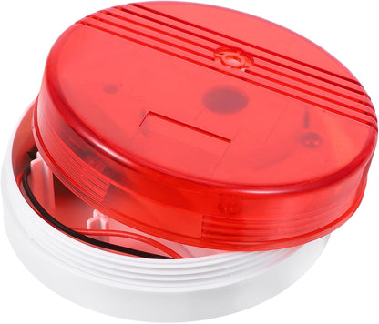 Homoyoyo Water Leak Detector Alarm Sensor with LED Indicator, Waterproof Water Leak Monitor for Home Basement, Under Sink, and Bathroom Flood Protection