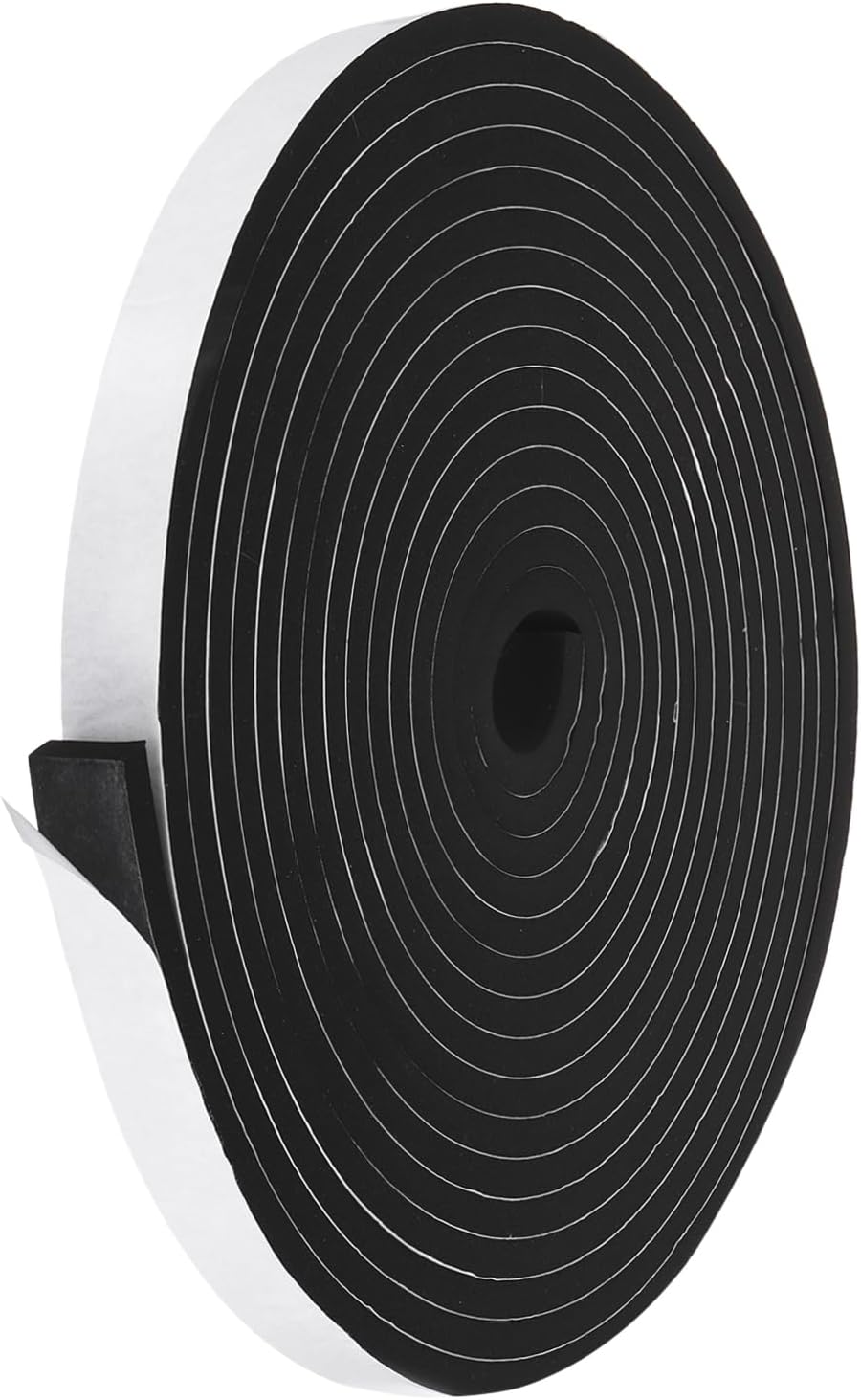 PATIKIL Weather Stripping Door Seal Strip, 3/8 Inch x 1/4 Inch x 32 Ft Self Adhesive Soundproof High Density Foam Tape Insulation for Door Window Air Conditioning, White - Colors B