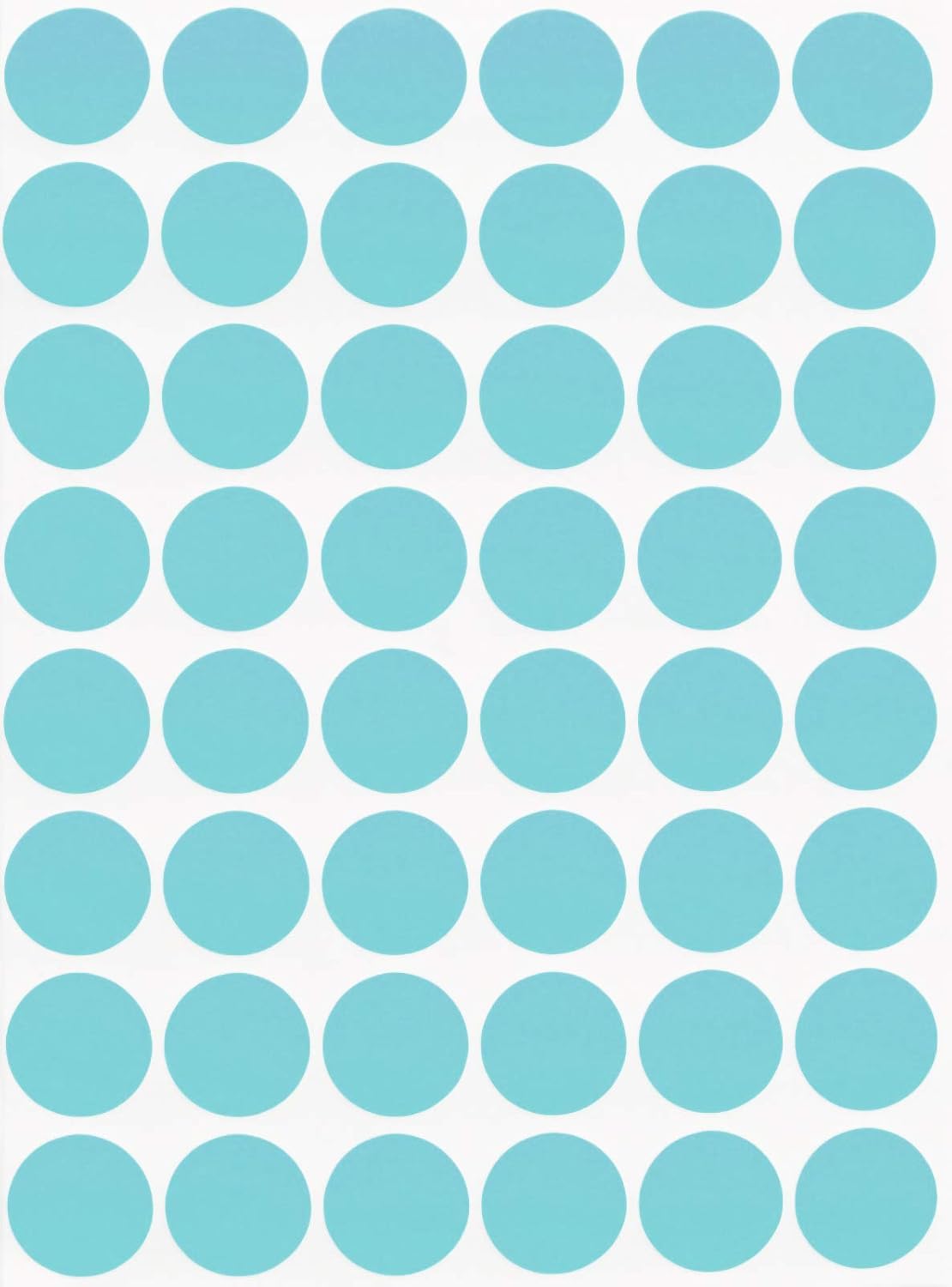 Royal Green Dot Sticker 11/16" Inch (17mm) Colored Labels in Purple - 2400 Pack - Colors A