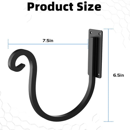 Garden Hose Holder Wall Mount,Heavy-Duty Wall Mount Water Hose Holder for Outside Water Hose Storage,Hose Reel Hooks for Garden(1 Pack)