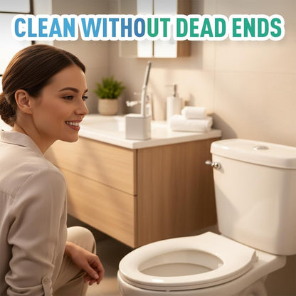 Disposable Toilet Brush, 2026 New Toilet Brush Holder, Compact Wall Mounted Toilet Brush for Modern Bathrooms, Hygienic Toilet Cleaner for Families (Gray+18PCS Brush Heads)