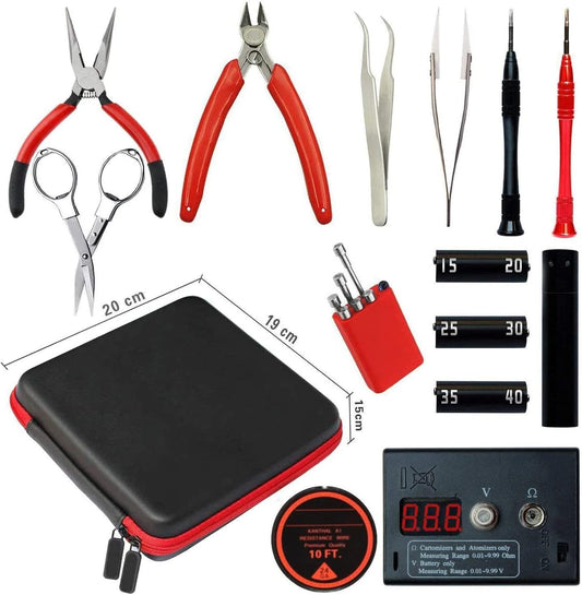 Home DIY Building Tool Kit V2 Mechanics Tools Kit,14 in 1 Tool Master Kit for General Household Repairs