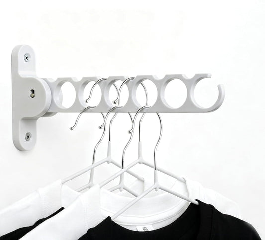 NewTalent Wall Mount Hanger Holder Closet Organizer, hanger holder for laundry room