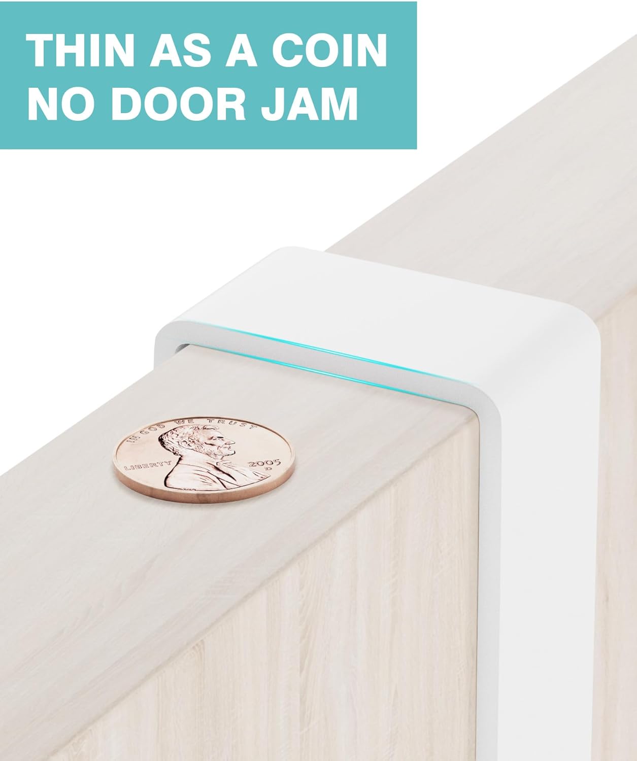 Mop and Broom Holder Wall Mount, No Drill Over the Door Broom and Mop Holder with 4 Slots and 4 Hooks, Wood Tool Hanger for Laundry, Cabinet, Kitchen, Garage