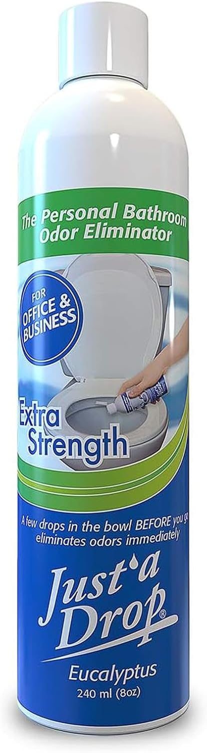 Prelam Just a Drop Odor Eliminator - Before You Go Toilet Freshener - Deodorizer Odor Eliminator - Toilet Bowl Freshener - Refreshing Spring - 0.5 oz