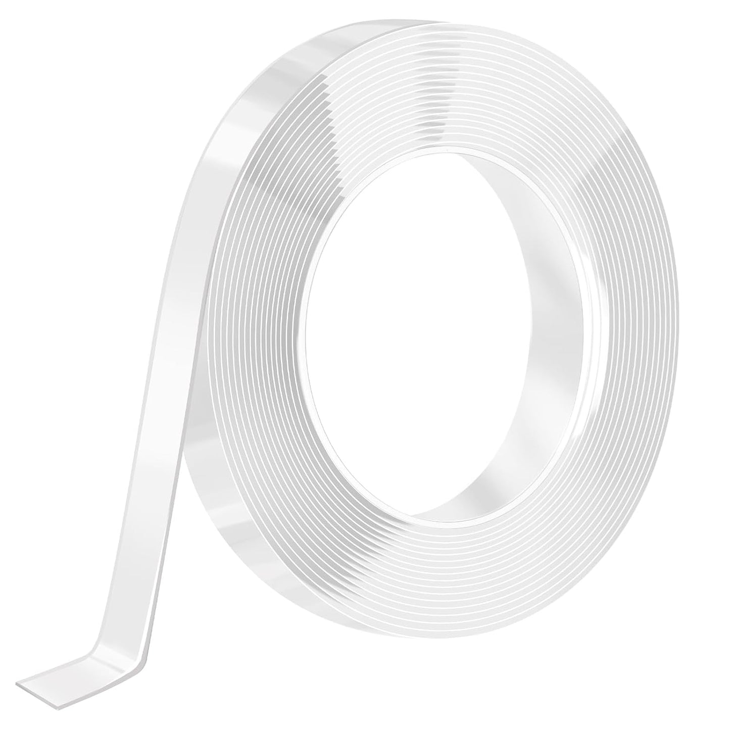 Nano Strong Mounting Adhesive Tape Double Sided Tape Heavy Duty Removable Clear Two Sided Double Stick Wall Tape 1/2in*10ft