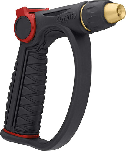 Orbit 58993 7-Pattern Watering Nozzle with Thumb Control, Black