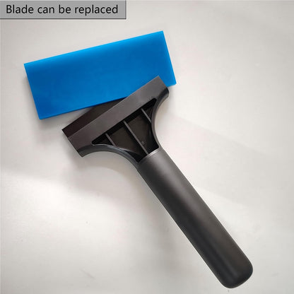 2Pcs Small Squeegee 5 inch Water Blade for Car,Window,Mirrors,Glass,Shower Glass Door,Bathroom Countertop,Kitchen Sink